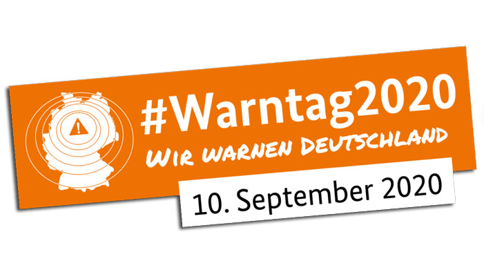 Warntag am 10. September 2020 in Deutschland