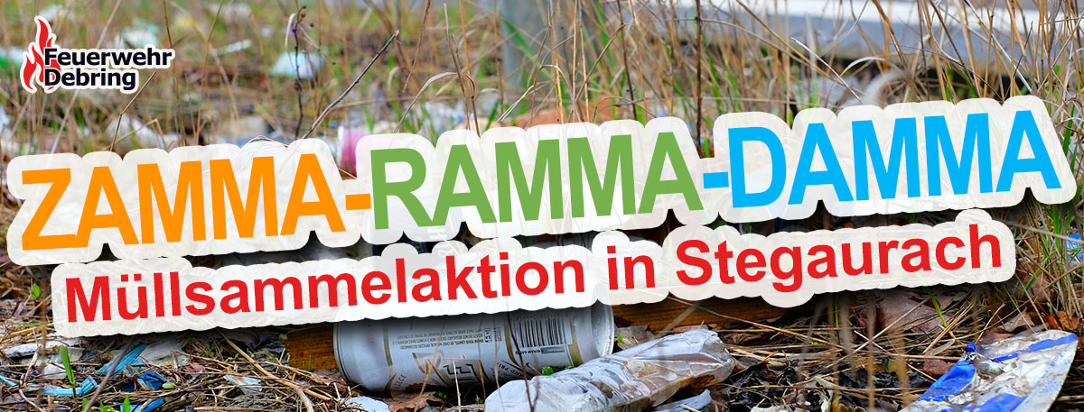 Müllsammelaktion in der Gemeinde Stegaurach am 20.03.2021