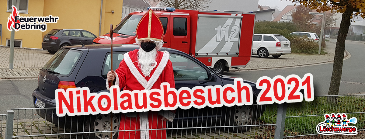 Nikolausbesuch für unsere Kinderfeuerwehr 04.12.2021