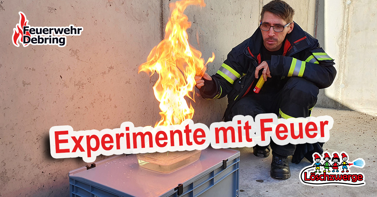 Experimente mit Feuer